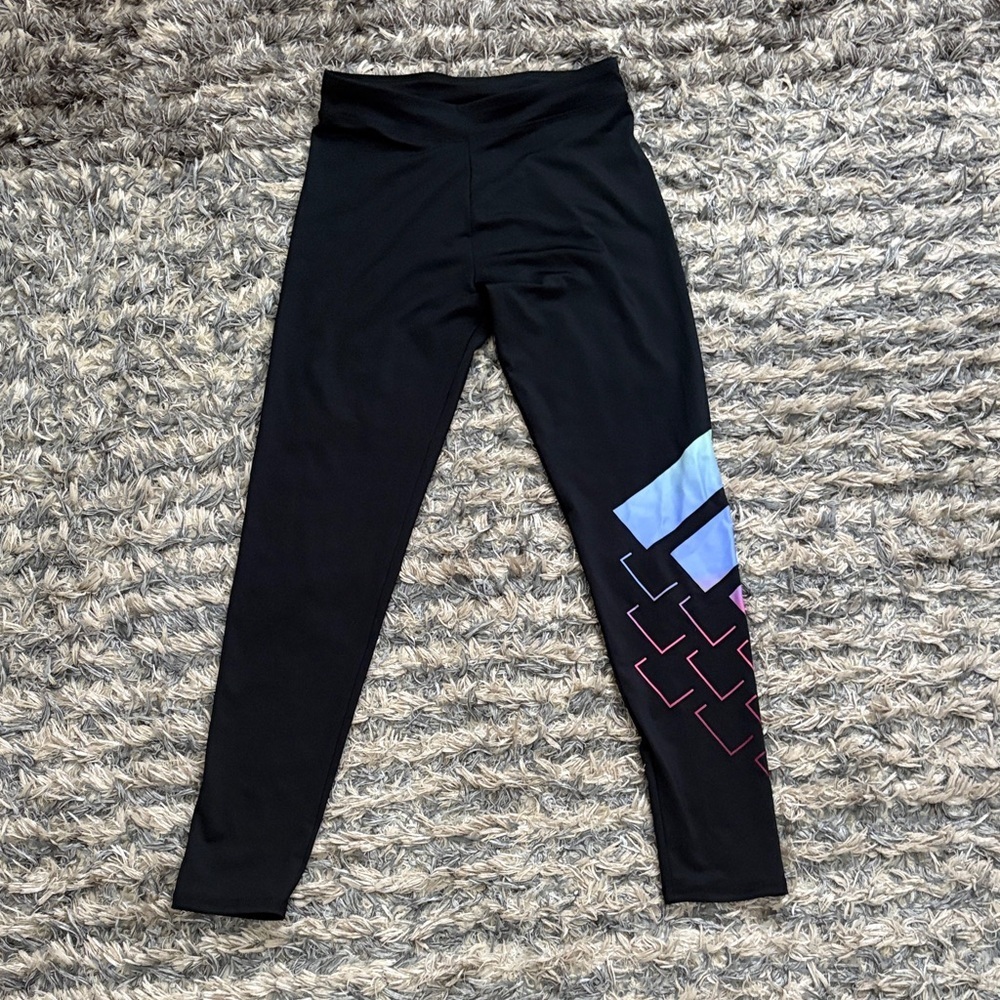 adidas Leggings in Colored Logo Accents, Women S/XS